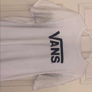 White Vans tee shirt